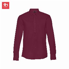 Camisa popelina de manga comprida para homem Paris