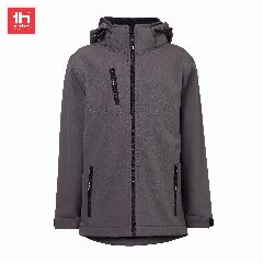 Softshell com capuz removível para criança Zagreb Kids – foto 2