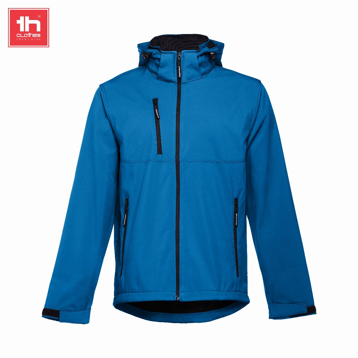 Softshell com capuz removível para homem Zagreb