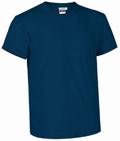 T-shirt de manga curta com bolso e corte Bret – foto 3