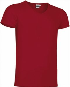 T-shirt elástica de manga curta e gola em V Cobra – foto 3
