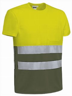 T-shirt de Alta Visibilidade bicolor Demolition – foto 6