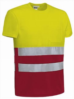 T-shirt de Alta Visibilidade bicolor Demolition – foto 7
