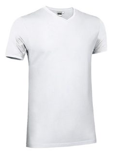 T-shirt de manga curta com debrum em canalé Fresh – foto 2
