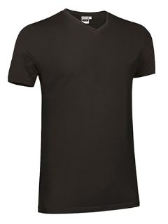 T-shirt de manga curta com debrum em canalé Fresh – foto 3