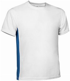 T-shirt desporto bicolor de manga curta Leopard – foto 4