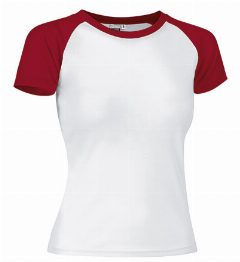 T-shirt bicolor para mulher London – foto 2