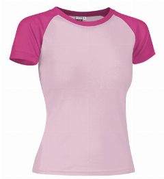 T-shirt bicolor para mulher London – foto 3
