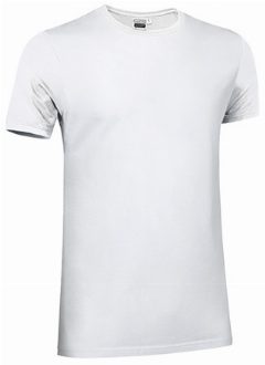 T-shirt de manga curta com debrum em canalé Rocket – foto 2