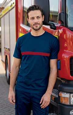 T-shirt de manga curta e gola redonda Server