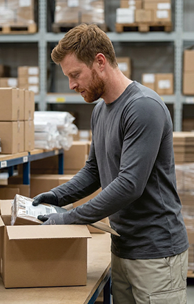 T-shirt de manga comprida com gola redonda Tiger