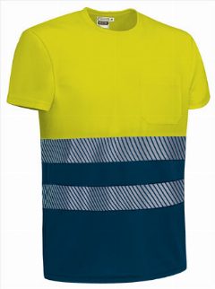 T-shirt bicolor de Alta Visibilidade Wexford – foto 2