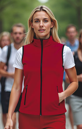 Colete softshell de mulher com corte ajustado Candice