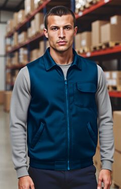 Colete de trabalho com muito boa relação Cooper