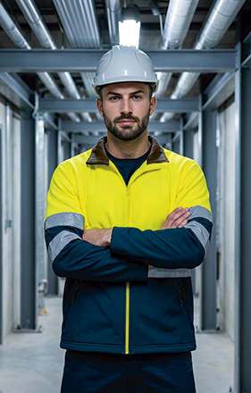 Casaco softshell de Alta Visibilidade Storm