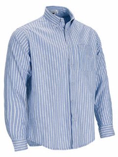 Camisa às riscas de manga comprida e bolso Agency – foto 2