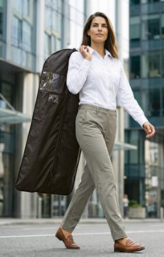 Porta-casacos com janela transparente Sherpa