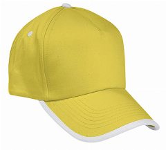 Boné de 5 painéis com desenho bicolor Combi – foto 2