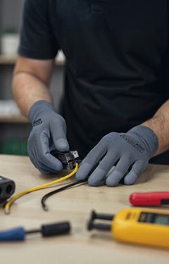 Luvas de proteção contra riscos mecânicos Davos