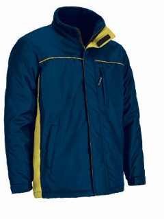 Parka de trabalho impermeável bicolor e capuz Thunder – foto 2