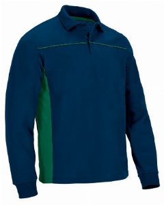 Polo de manga comprida com desenho bicolor Thunder – foto 5