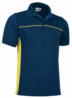 Polo de manga curta com desenho bicolor Thunder – foto 2