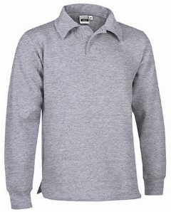 Sweatshirt de gola de polo com cintura aberta Apolo – foto 6