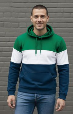 Sweatshirt com capuz Varsity