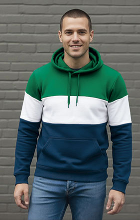 Sweatshirt com capuz Varsity