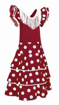 Vestido criança manga cava com estampado Buleria – foto 3